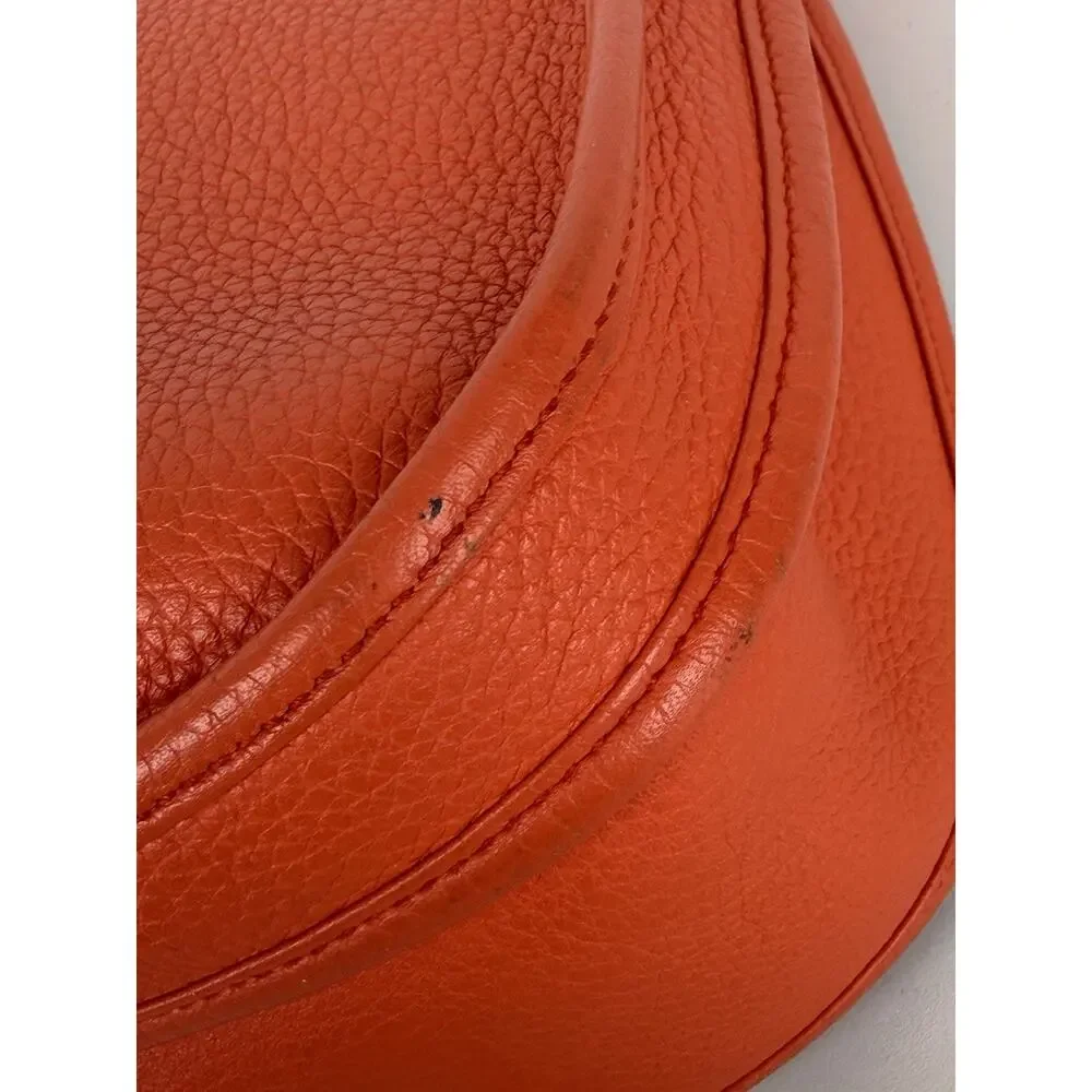 Hermes Evelyne 29 Bag Orange Poppy Taurillon Clemence Leather 2017 - Picture 6 of 16